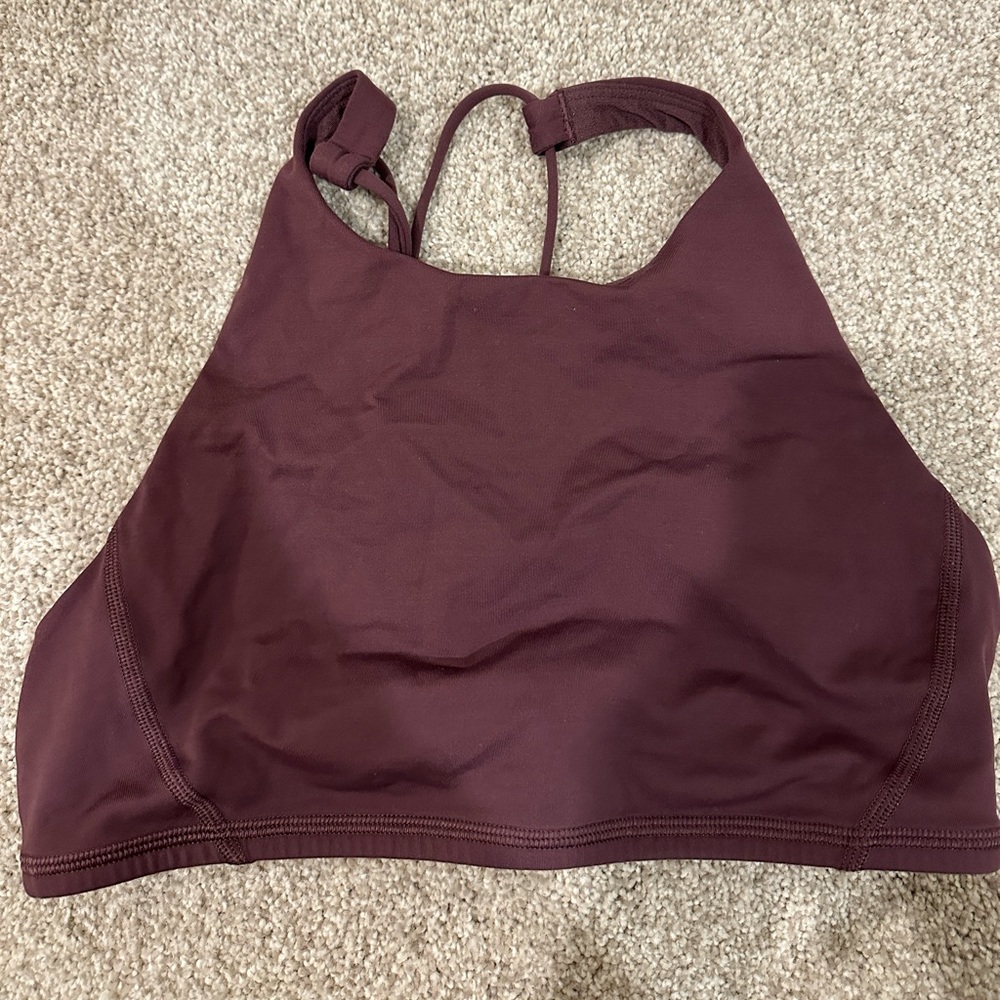 lululemon free to be high neck bra size 6
